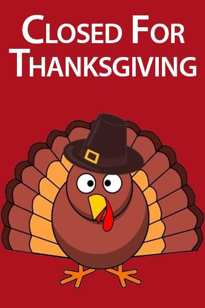 closed for thanksgiving