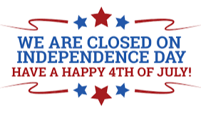 Closed for the 4th