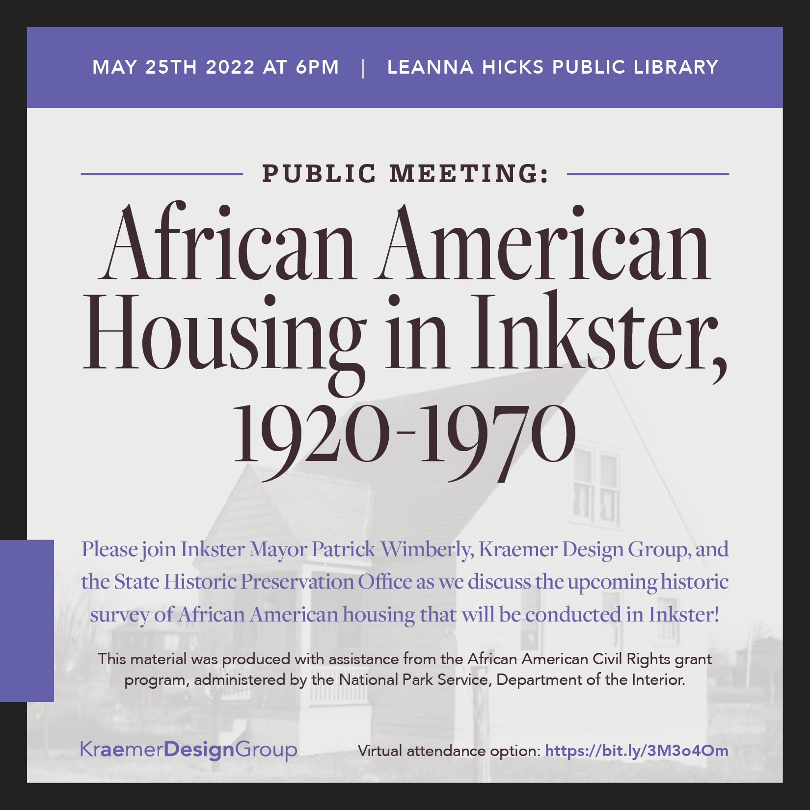 African American Housing in Inkster