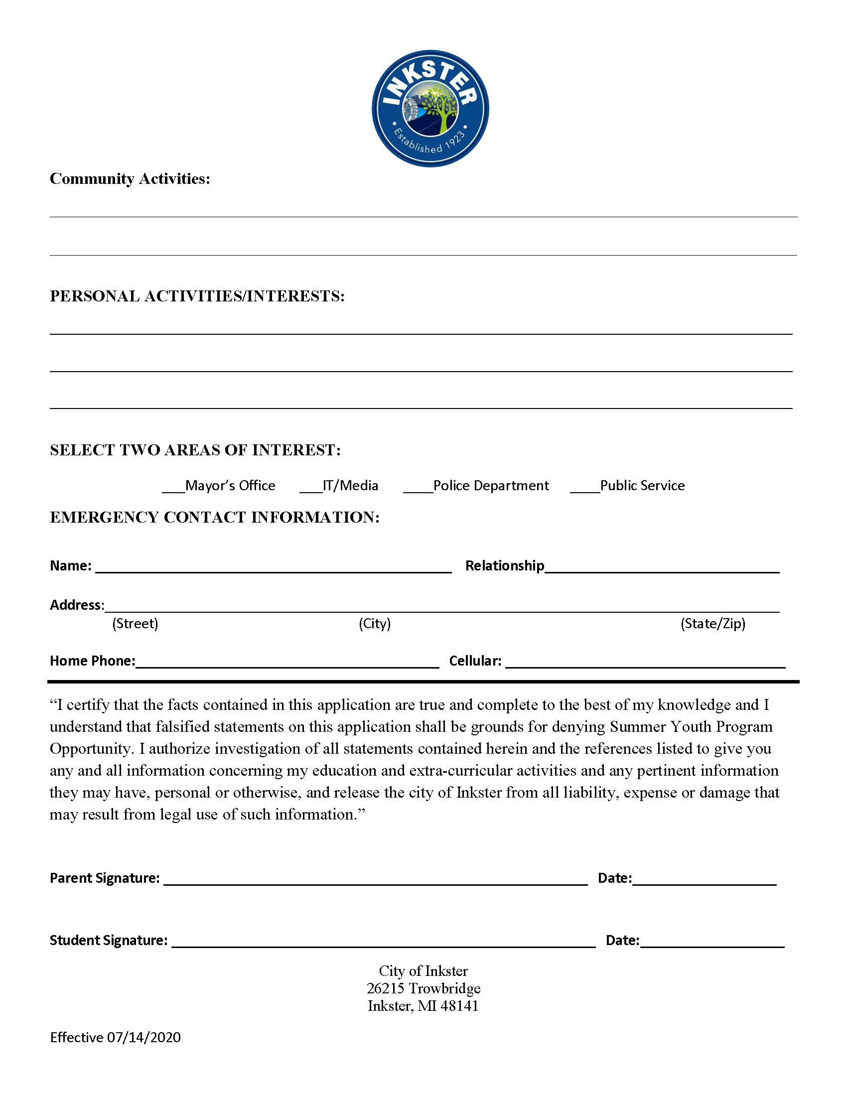 Summer Youth Program Application_Page_3