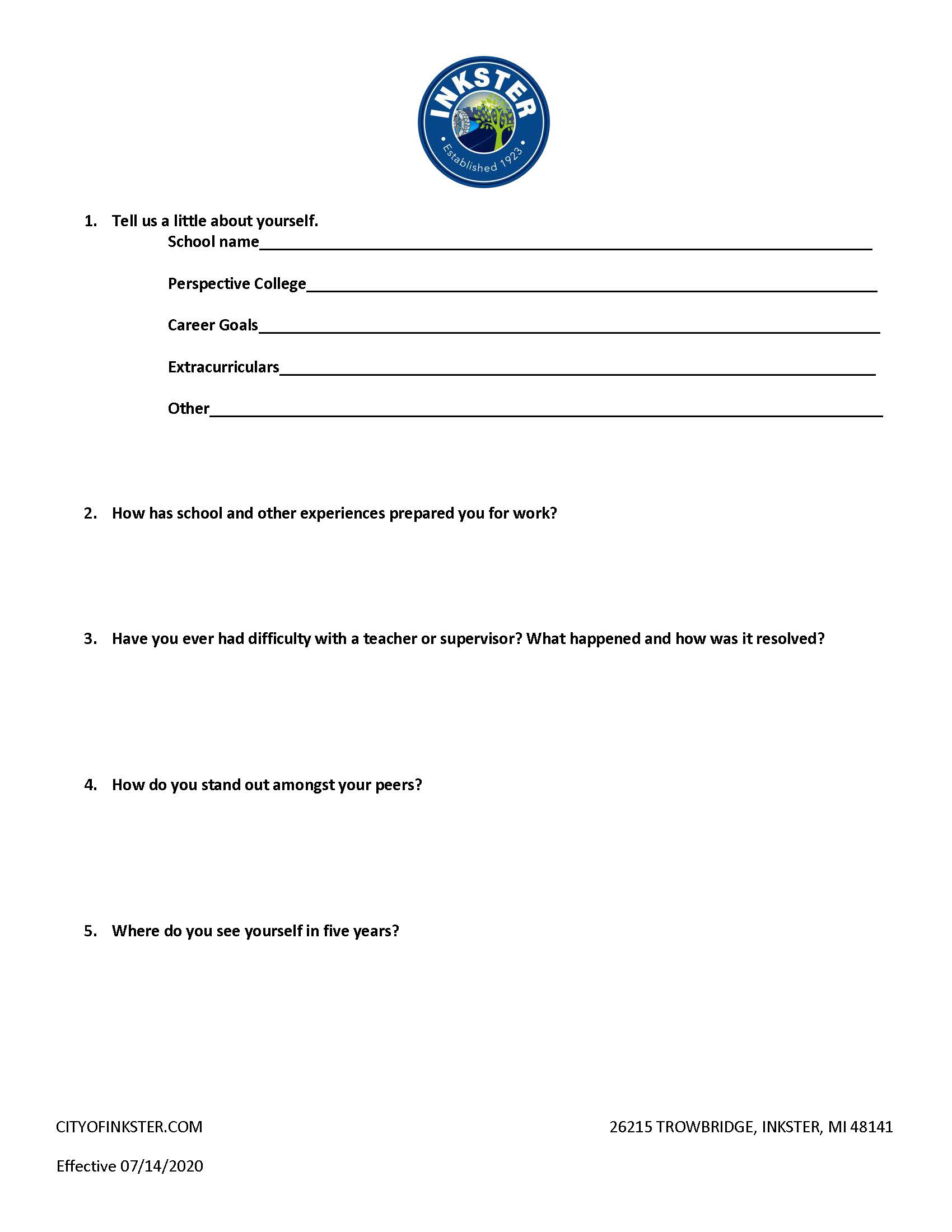 Summer Youth Program Application_Page_4