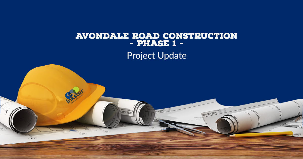 Avondale Road Construction phase 1