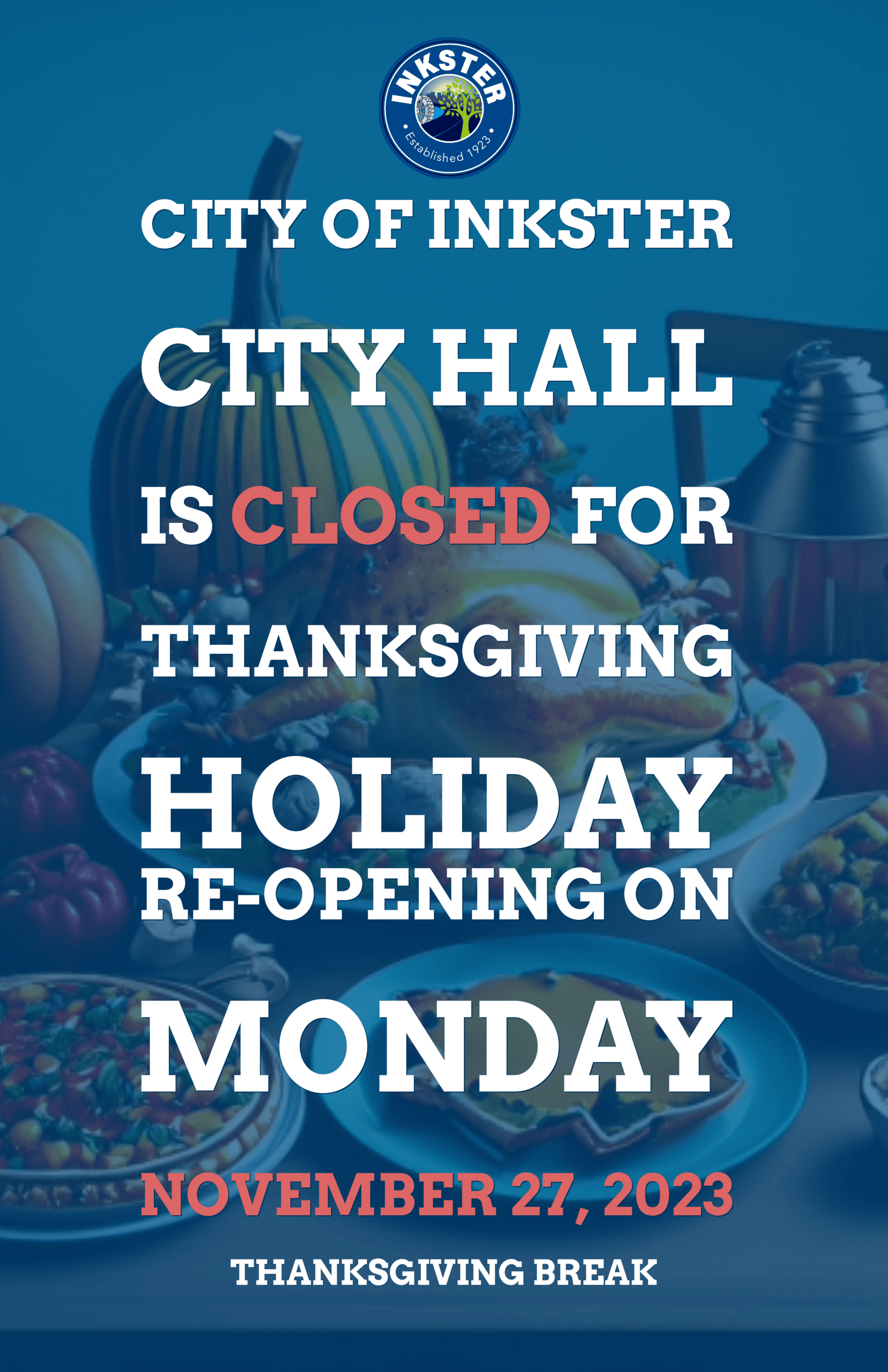 Thanksgiving Holiday Closed-2